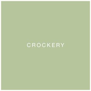 crockery