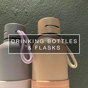 drinking bottles and flasks