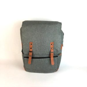 GREY PLEATHER STRAPS