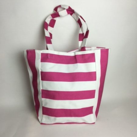 MAGENTA  WHITE STRIPE