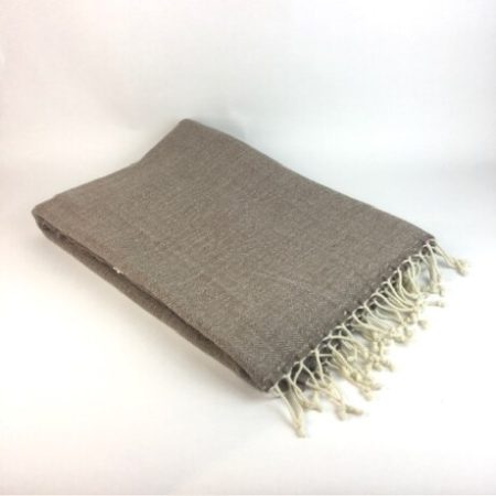 GREY BROWN WHITE TASSLE