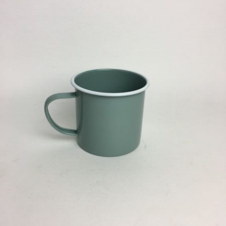TEAL ENAMEL MUG