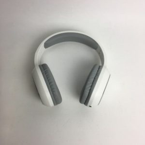 WHITE GREY HEADPHONES