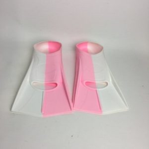 PINK WHITE FLIPPERS KIDS