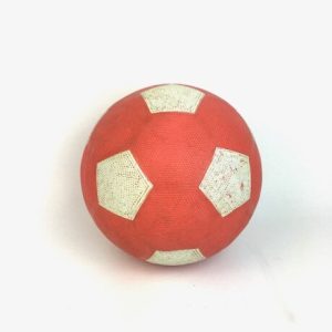 RED WHITE SOCCERBALL