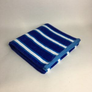 BLUE WHITE STRIPE TOWEL