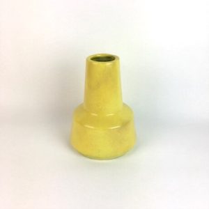 YELLOW CERAMIC VASE
