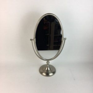 PEWTER DRESSING TABLE MIRROR