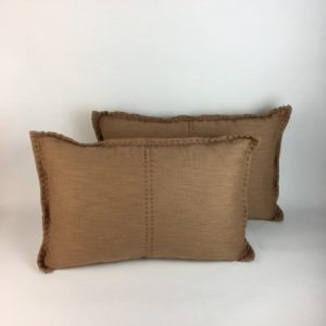 OCHRE STITCHED RECTANGULAR