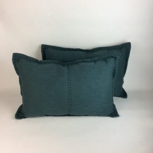 GREEN FOREST STITCHED RECTANGULAR