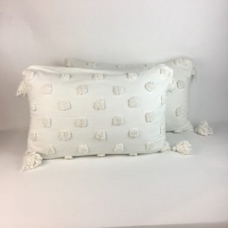 CREAM BOBBLE TASSLE