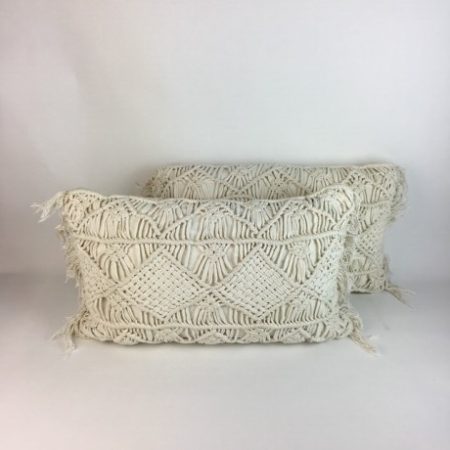 CREAM MACRAME