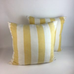 YELLOW CREAM STRIPE
