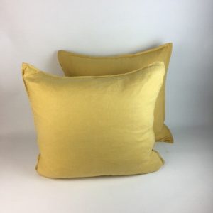 YELLOW WASHED LINEN