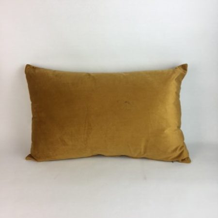 MUSTARD VELVET RECTANGULAR