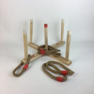 WOODEN ROPE HOOP OUTDOOR
