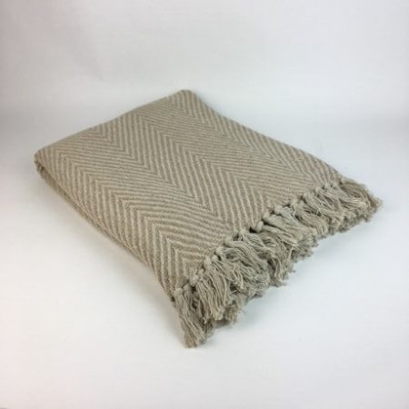 STONE ZIG ZAG TASSLES