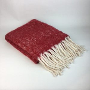 RED CREAM LONG TASSLES