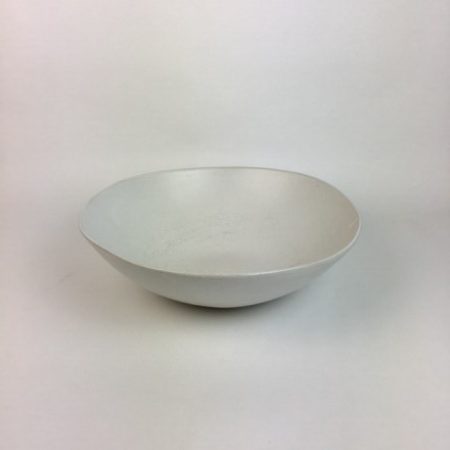 WHITE SALAD BOWL