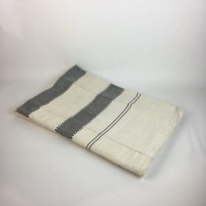 CREAM BLACK STRIPED TEXTURED
