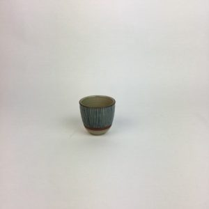 BLUE STRIPED SMALL CUP