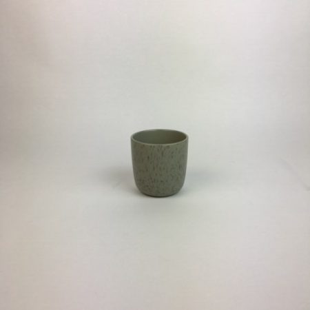 GREEN SPECKLED SMALL CUP