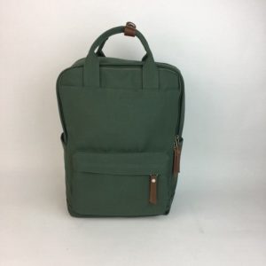 GREEN PLAIN BACKPACK