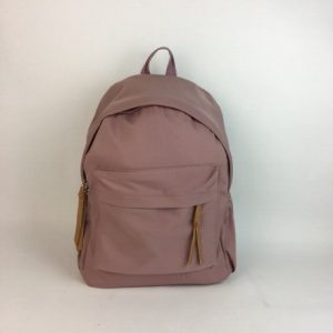 PINK PLAIN BACKPACK