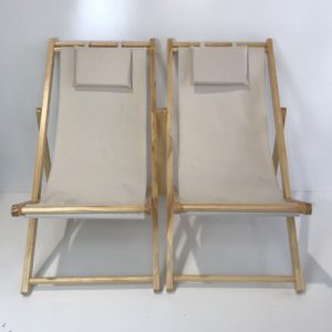 LIGHT WOODEN STONE SEAT