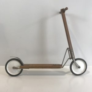 WOODEN VINTAGE SCOOTER