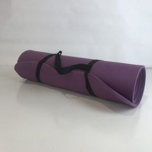 PURPLE YOGA MAT WITH SLING