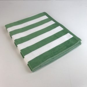 GREEN WHITE STRIPE