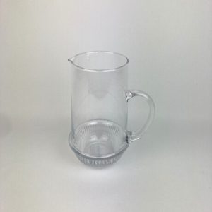 CLEAR GLASS LINED JUG