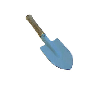spade dirty blue metal