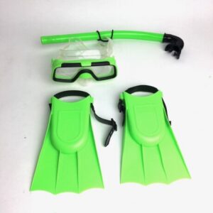 GREEN SNORKELING SET BABY