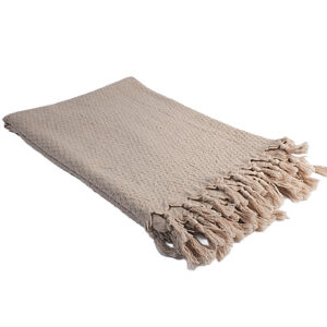 stone textured large throw