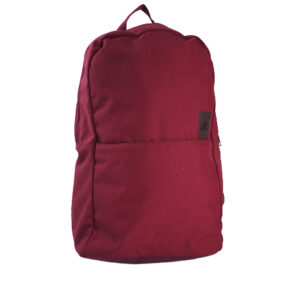 burgundy canvas backpack