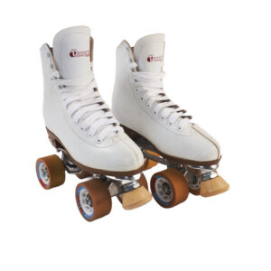 WHITE VINTAGE EU 38/US7 ROLLERSKATES SIZE 7