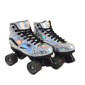 SILVER  EU 41 ROLLERSKATES SIZE 8