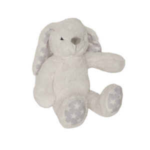 SOFT WHITE STAR EARS BUNNY