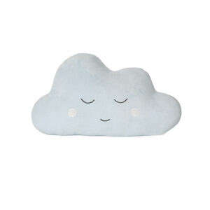 BLUE VELVET CLOUD WITH FACE