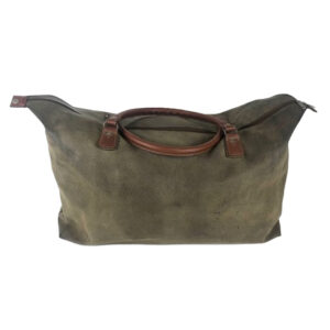 BROWN SPOTTY LEATHER LARGE WEEKENDER