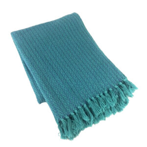 TURQUOISE HEAVY DIAMOND PATTERN