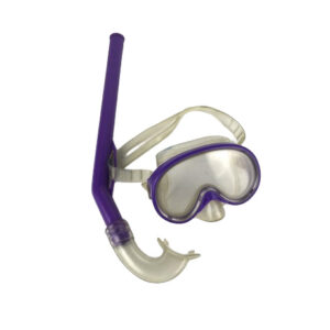 PURPLE SNORKELING SET