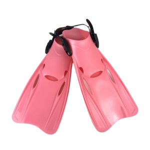 PINK BLACK TIE FLIPPERS  KIDS