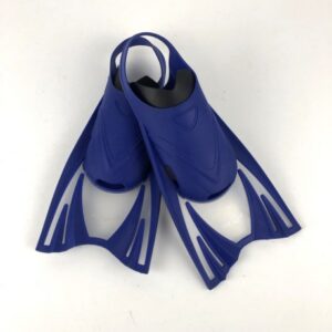 BLUE SEE THRU FLIPPERS KIDS