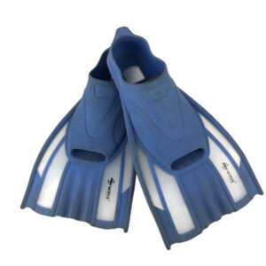BLUE SEE THRU FLIPPERS KIDS
