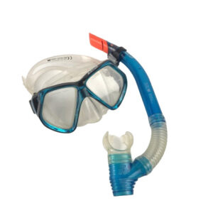 BLUE SNORKELING SET