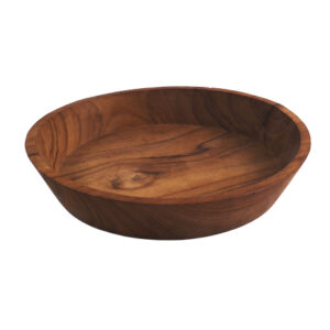 teak root serving bowl
