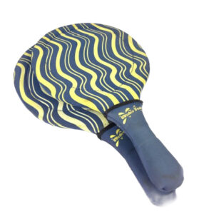 BATS FADED BLUE AND YELLOW TWIRLY